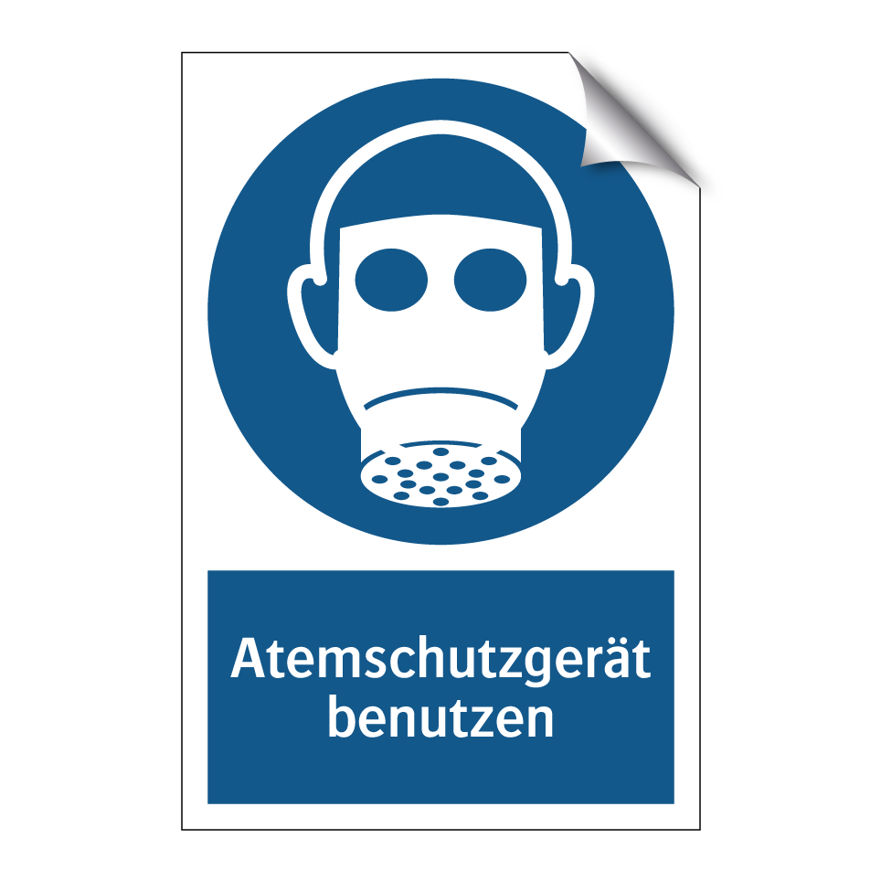 Atemschutzgerät benutzen