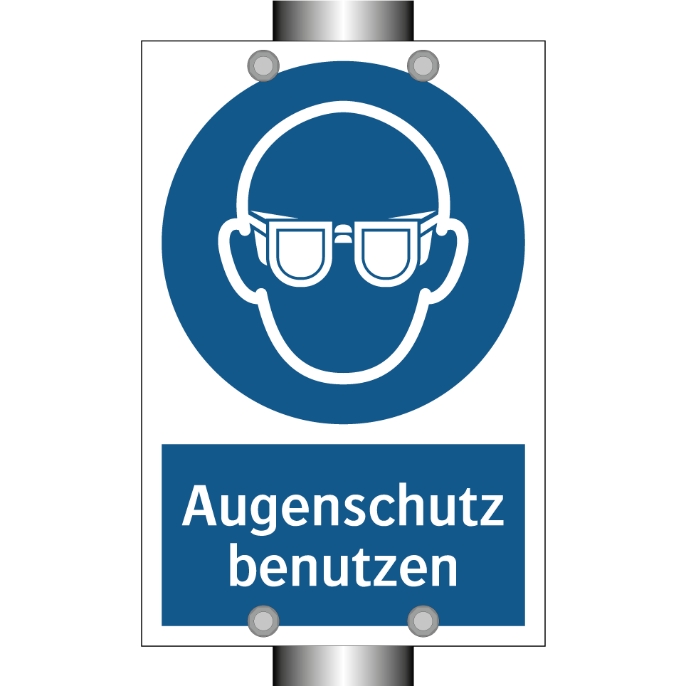 Augenschutz benutzen