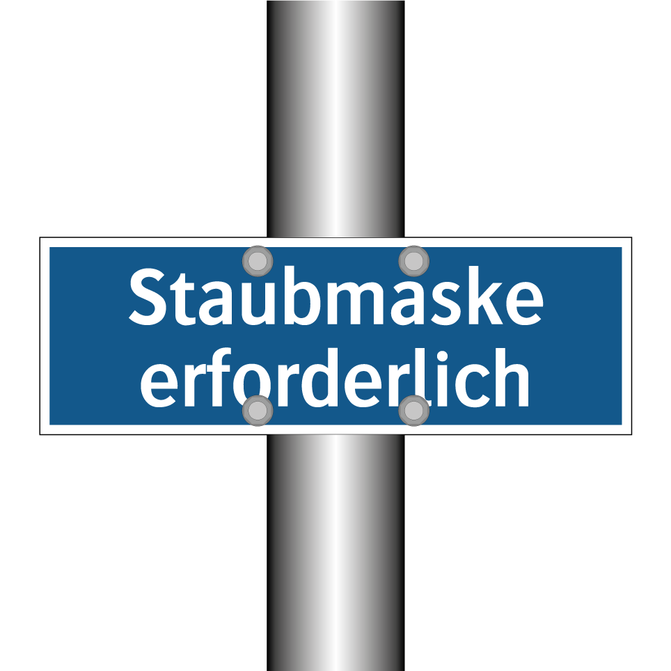 Staubmaske erforderlich