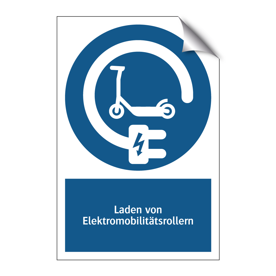 Laden von Elektromobilitätsrollern