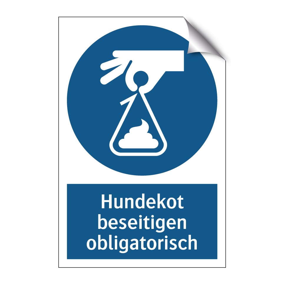 Hundekot beseitigen obligatorisch