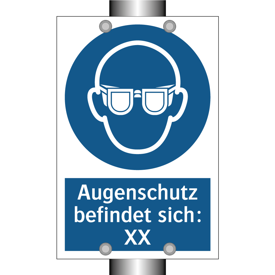 Augenschutz befindet sich: XX