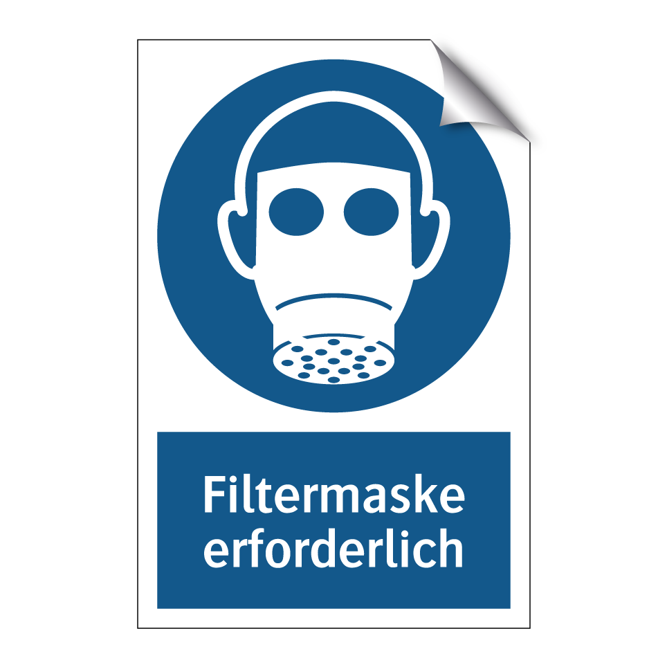 Filtermaske erforderlich