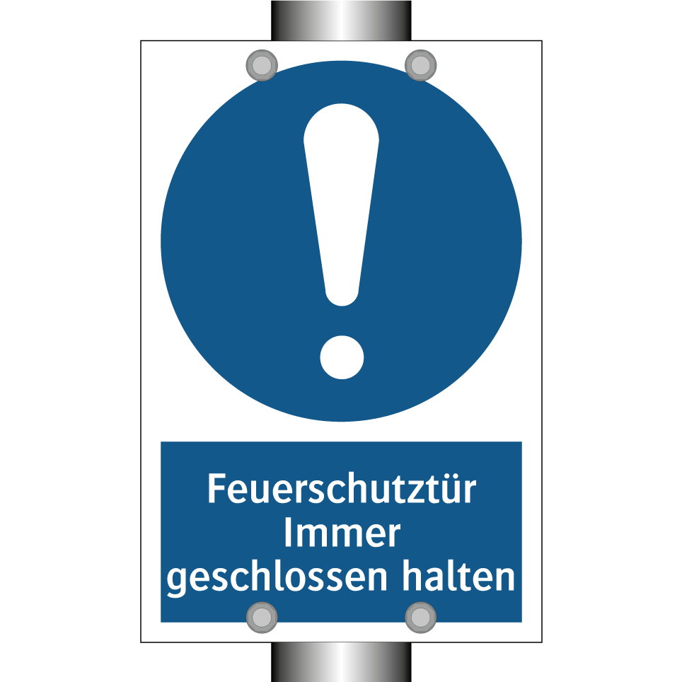 Feuerschutztür Immer geschlossen halten