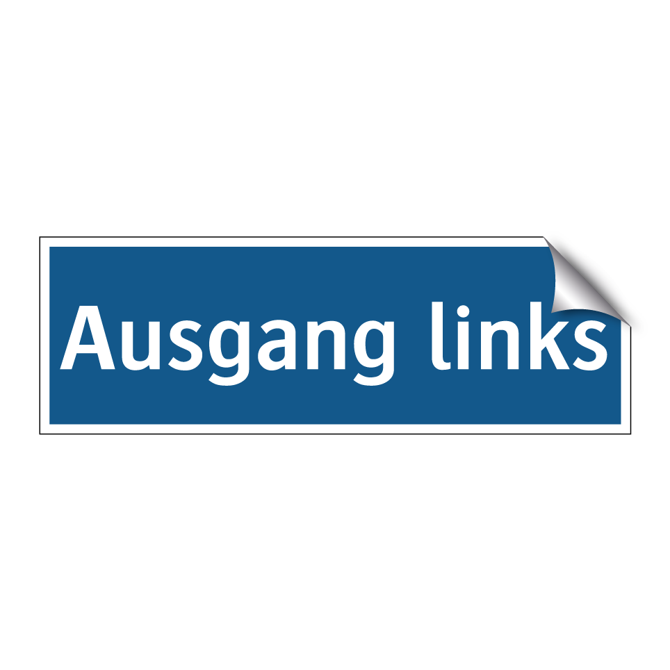 Ausgang links