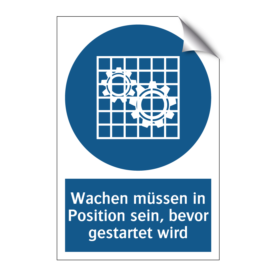 Wachen müssen in Position sein, bevor gestartet wird