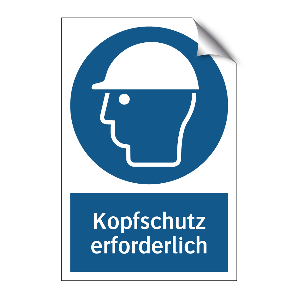 Kopfschutz erforderlich