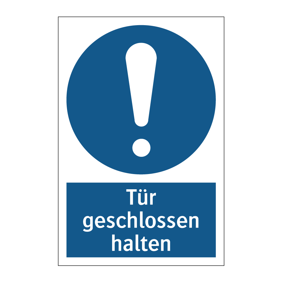 Tür geschlossen halten