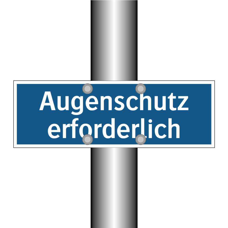 Augenschutz erforderlich