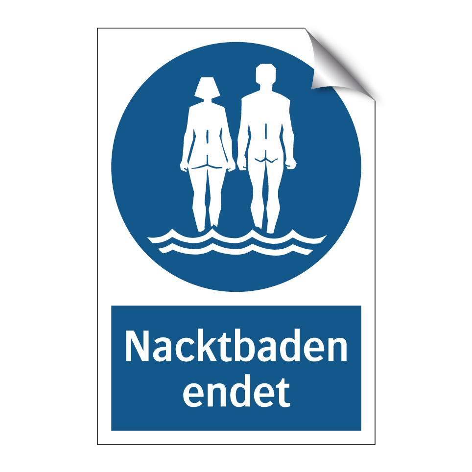 Nacktbaden endet