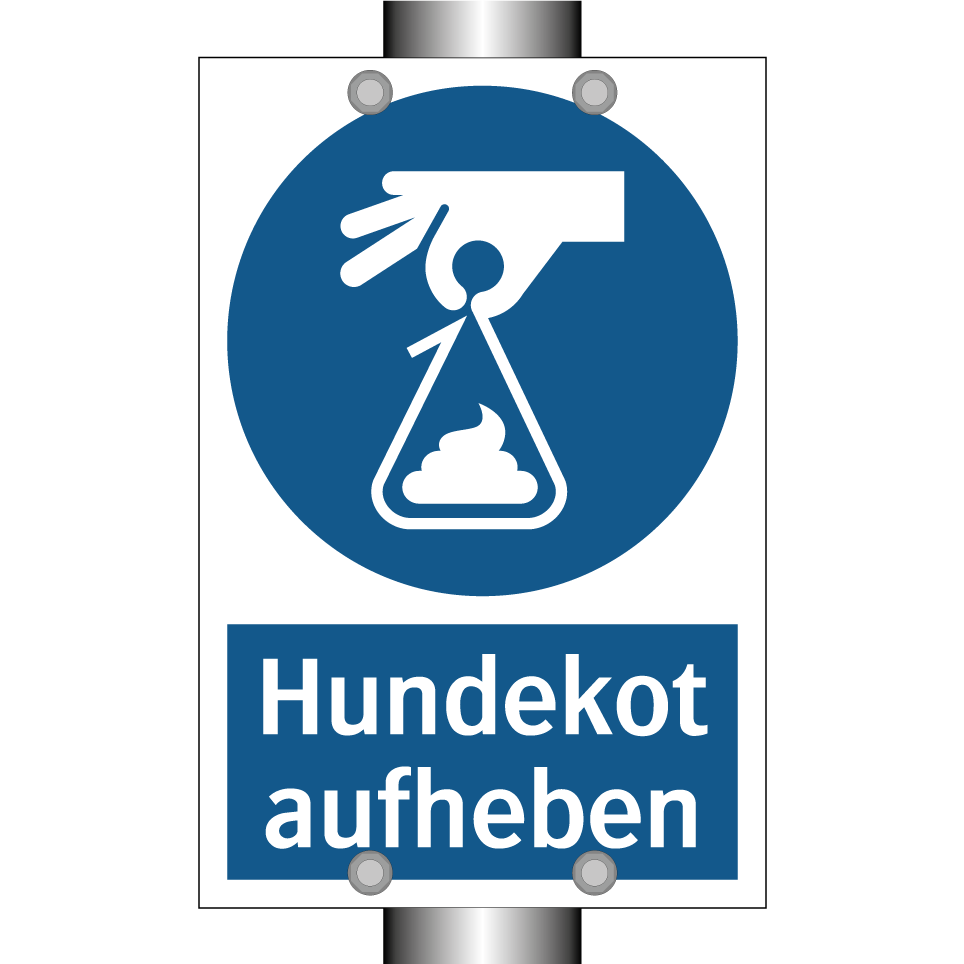 Hundekot aufheben