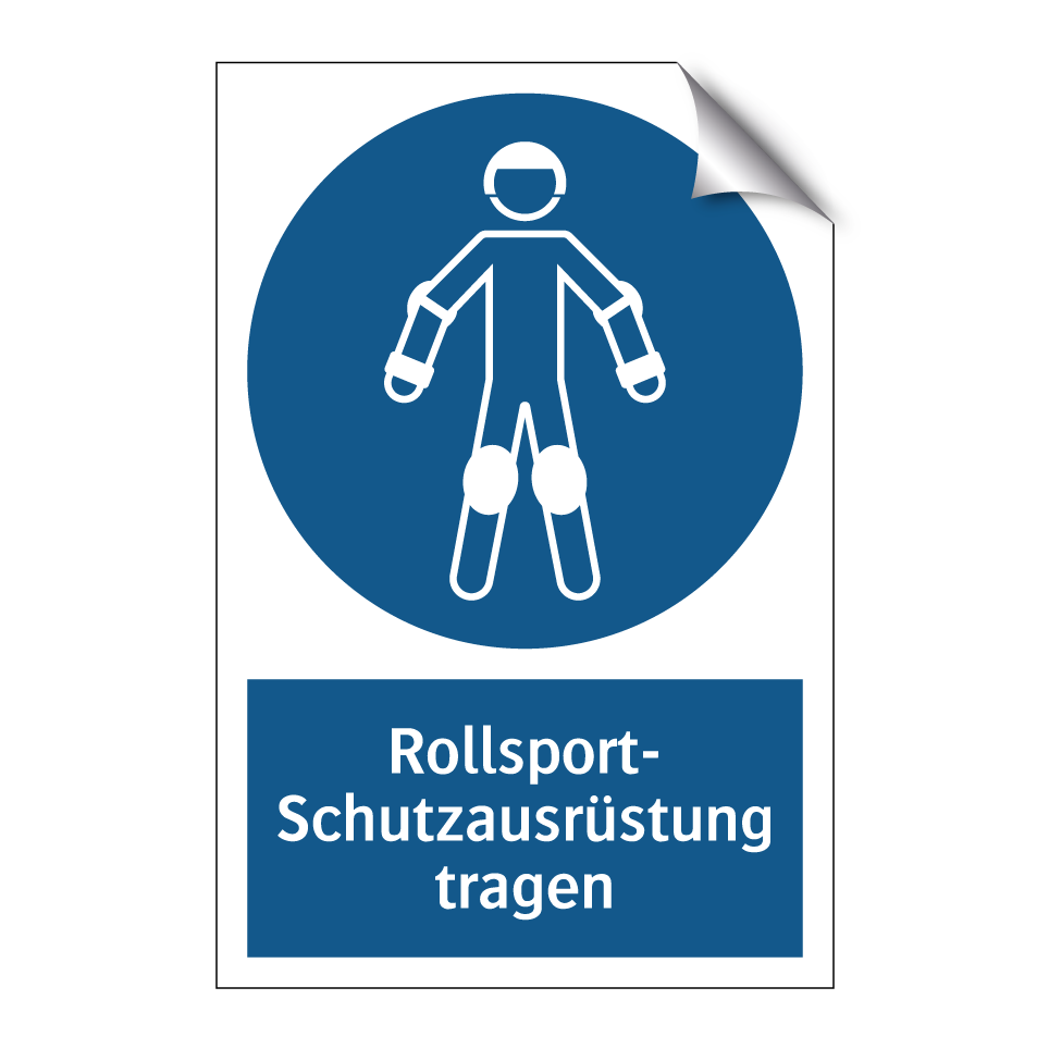 Rollsport- Schutzausrüstung tragen