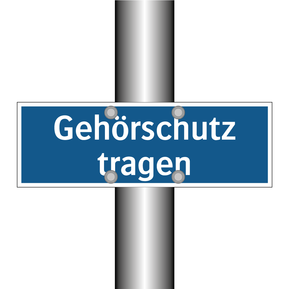 Gehörschutz tragen