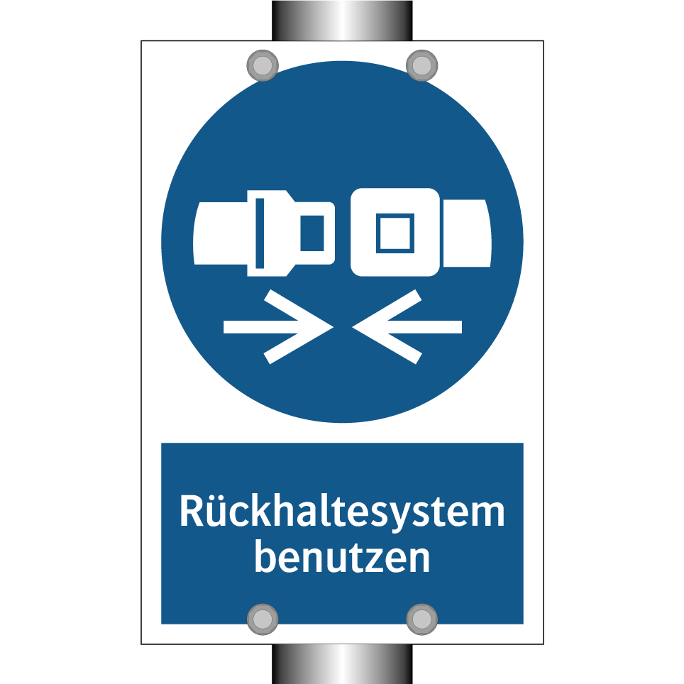Rückhaltesystem benutzen