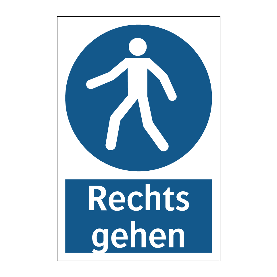 Rechts gehen