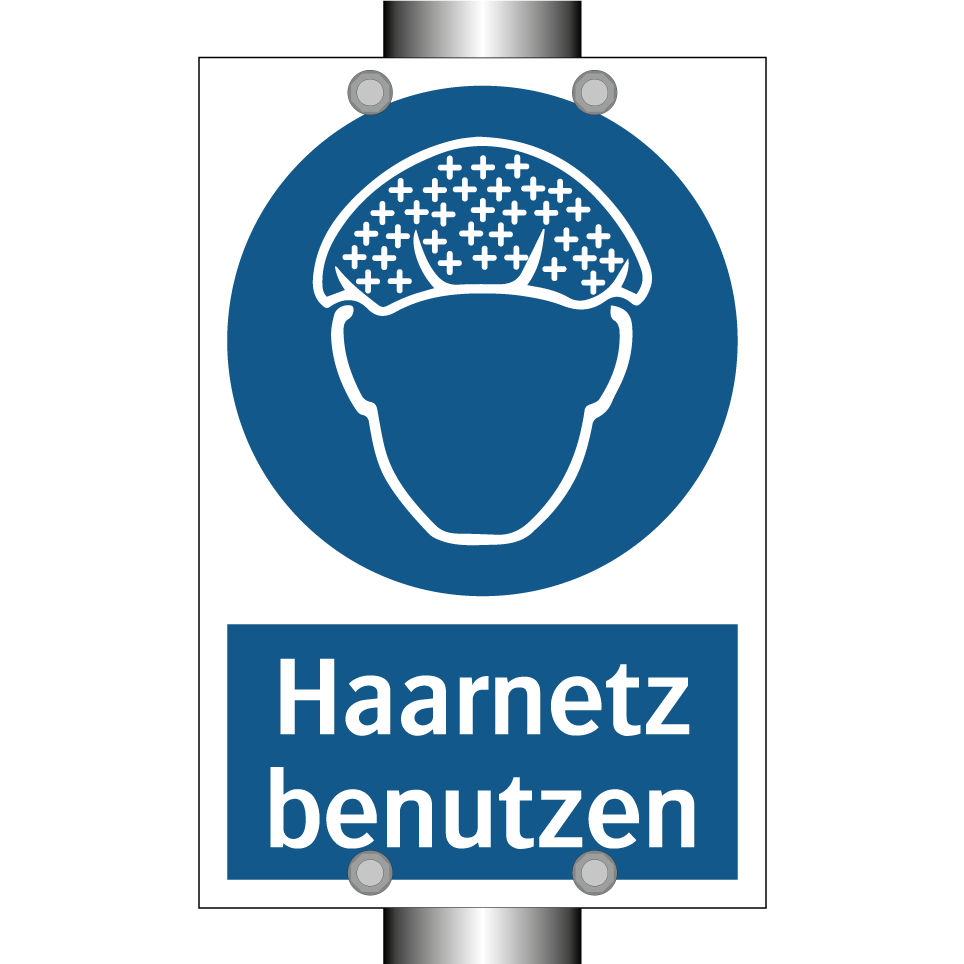 Haarnetz benutzen