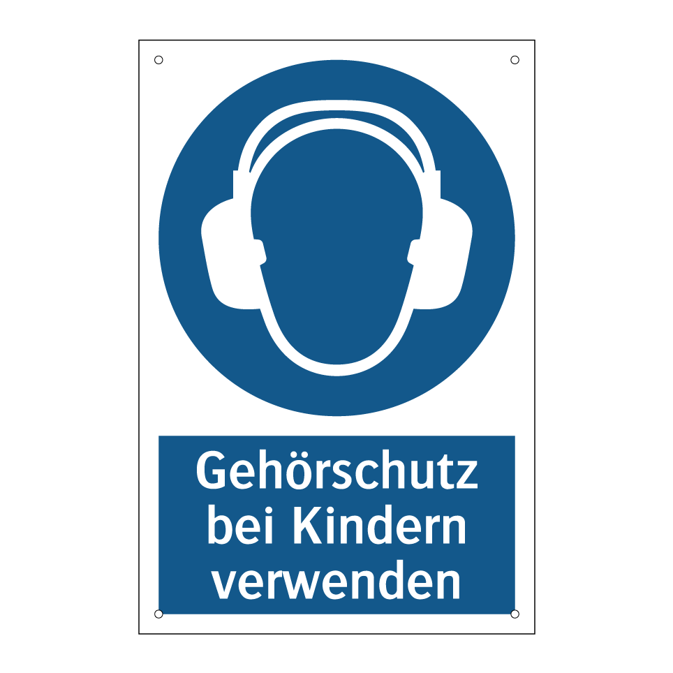 Gehörschutz bei Kindern verwenden