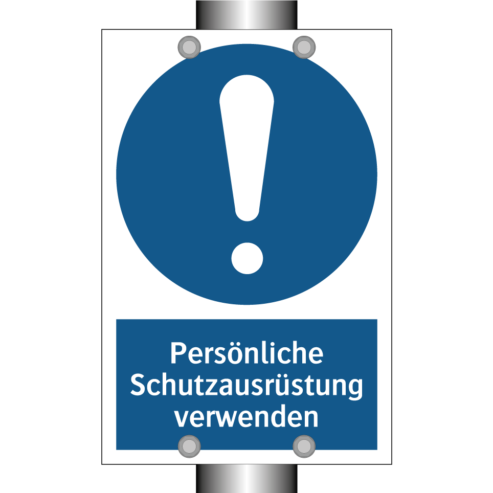 Persönliche Schutzausrüstung verwenden