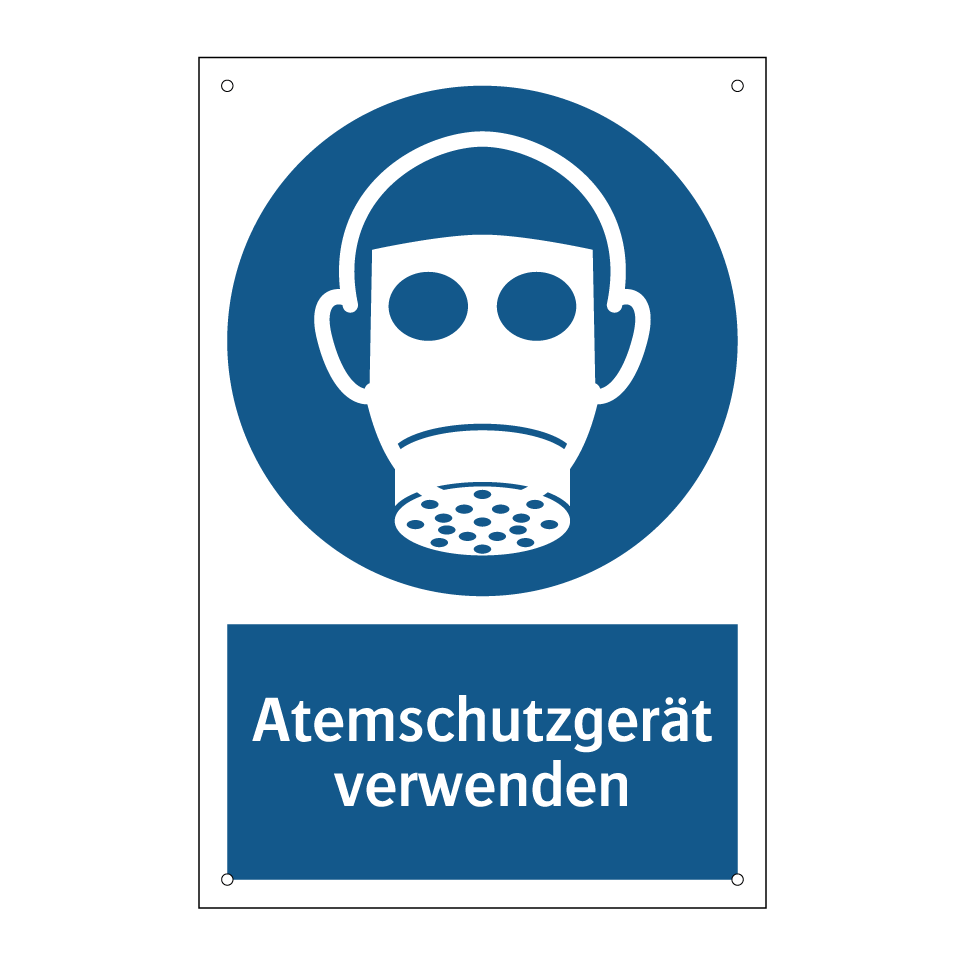 Atemschutzgerät verwenden