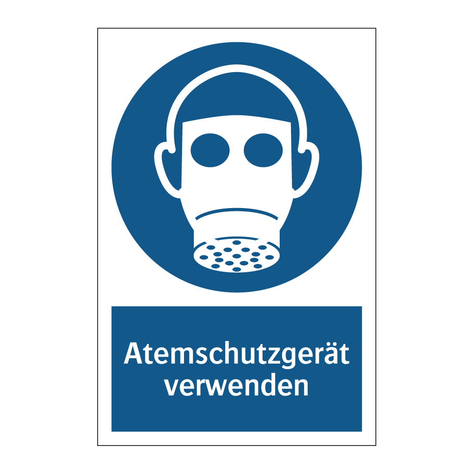 Atemschutzgerät verwenden