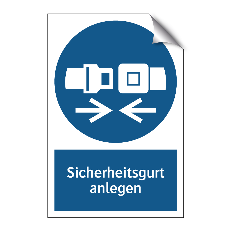 Sicherheitsgurt anlegen