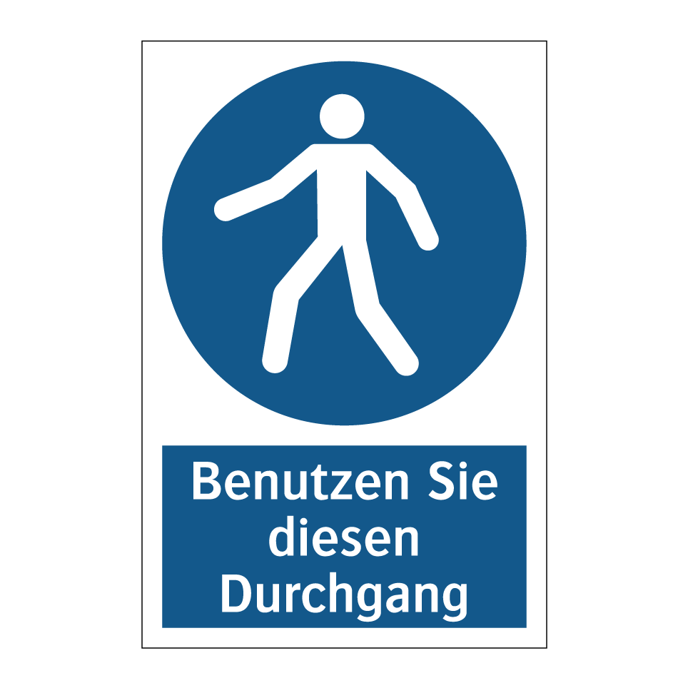 Benutzen Sie diesen Durchgang