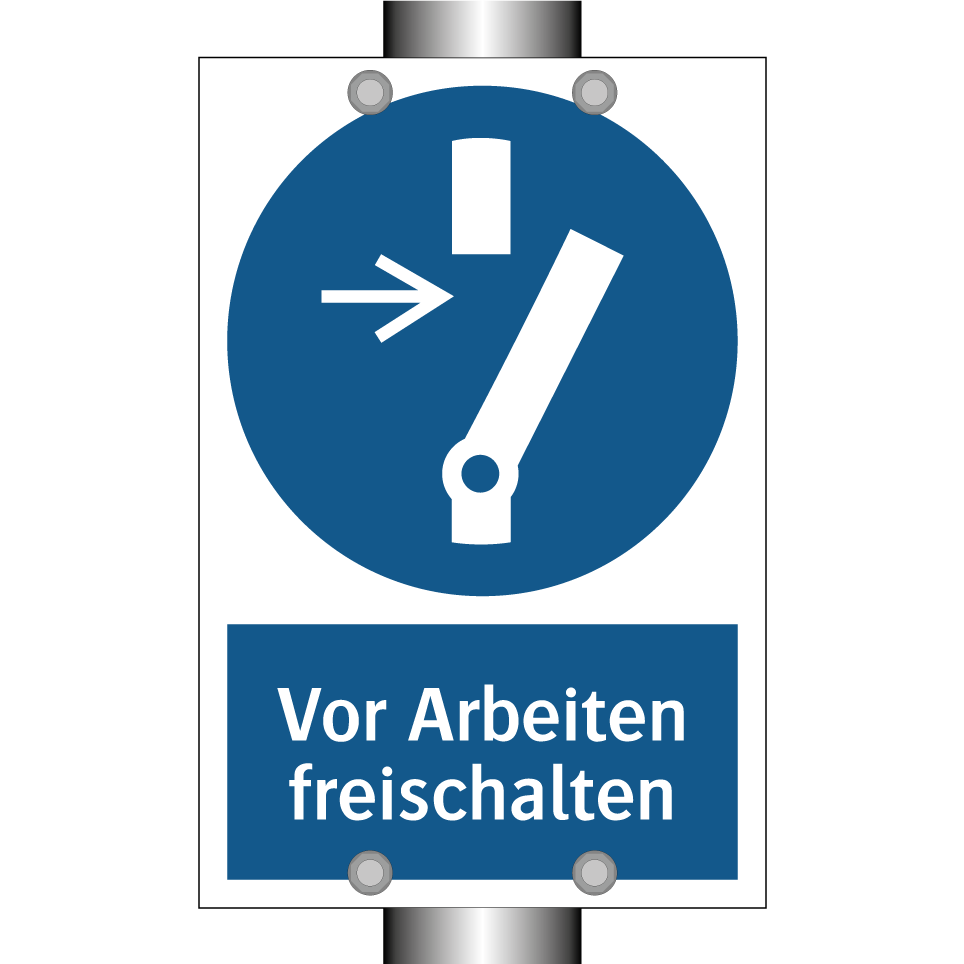 Vor Arbeiten freischalten