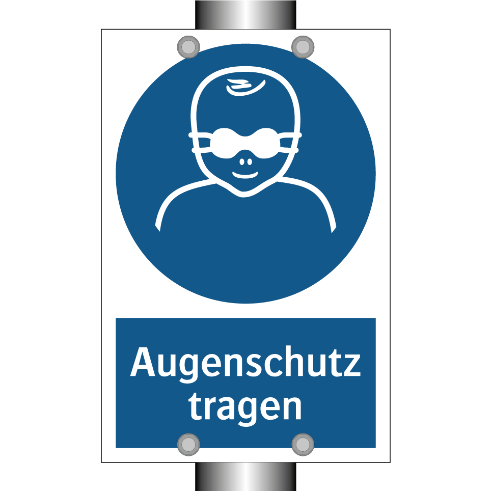 Augenschutz tragen
