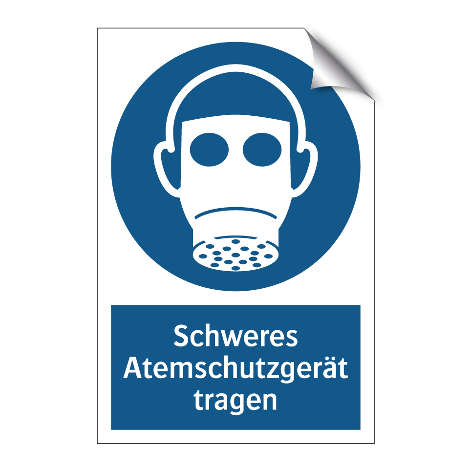 Schweres Atemschutzgerät tragen