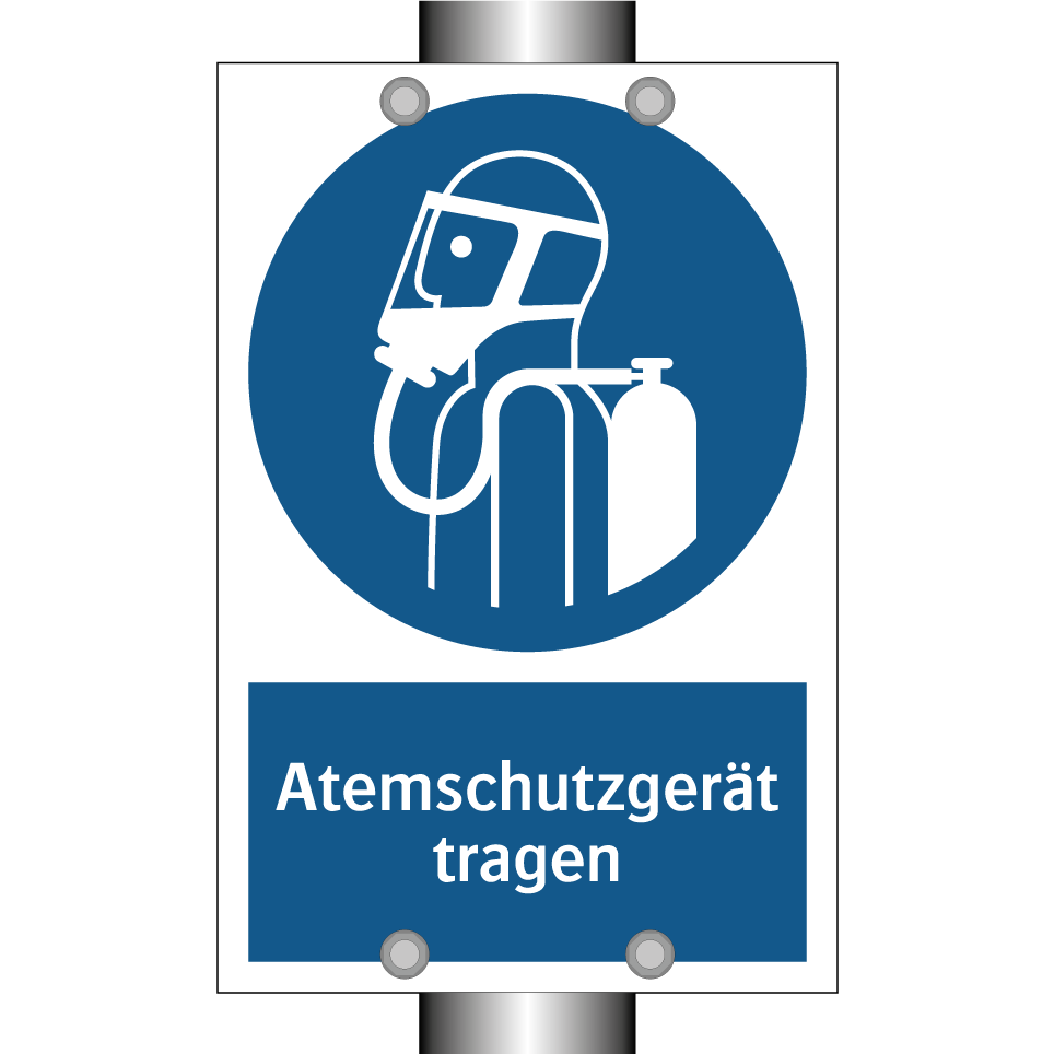 Atemschutzgerät tragen