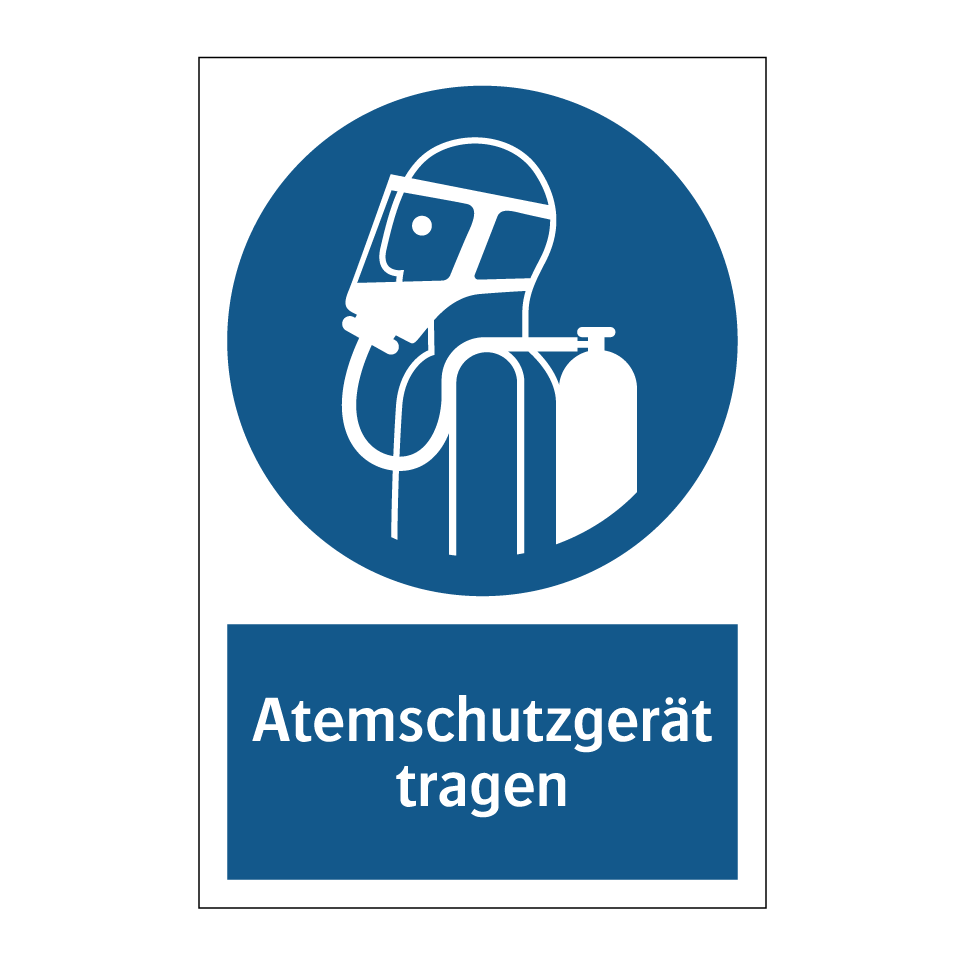 Atemschutzgerät tragen