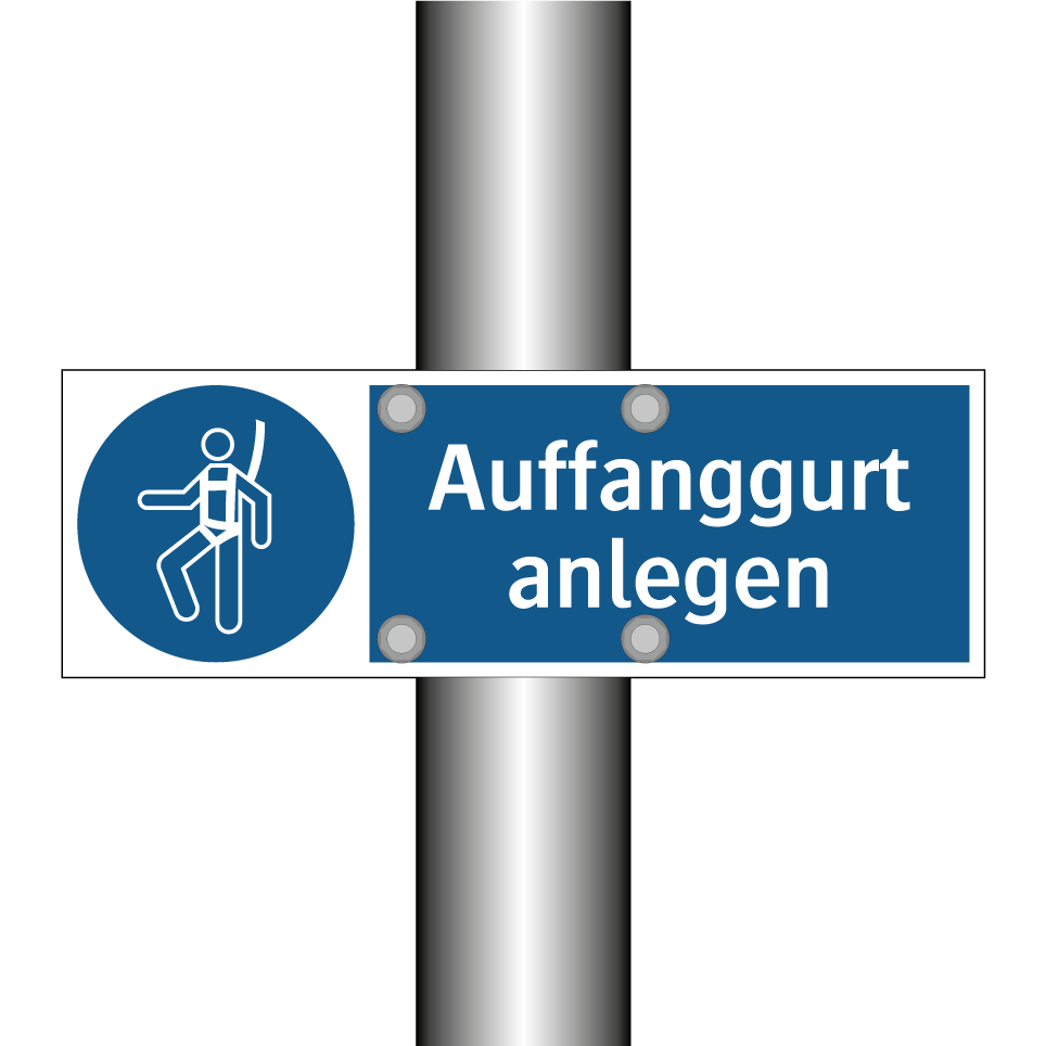 Auffanggurt anlegen
