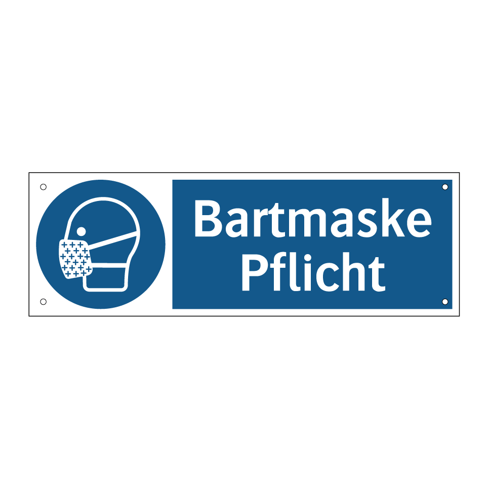 Bartmaske Pflicht