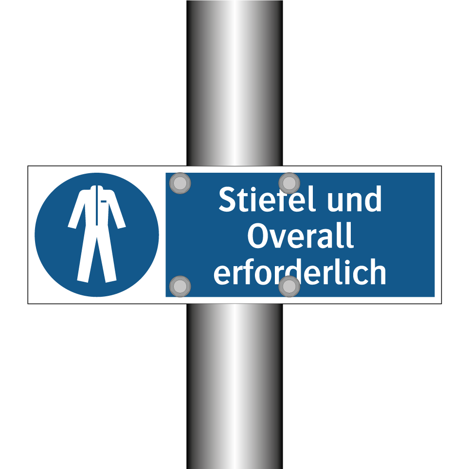 Stiefel und Overall erforderlich