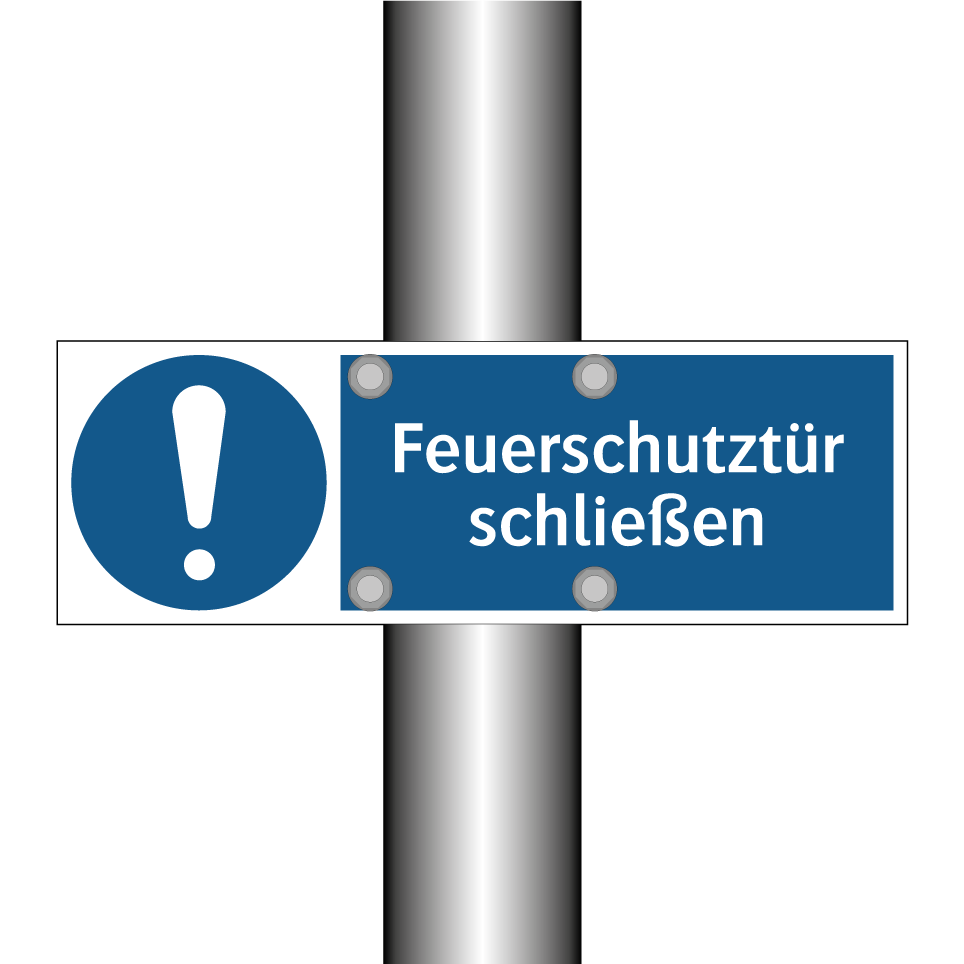 Feuerschutztür schließen
