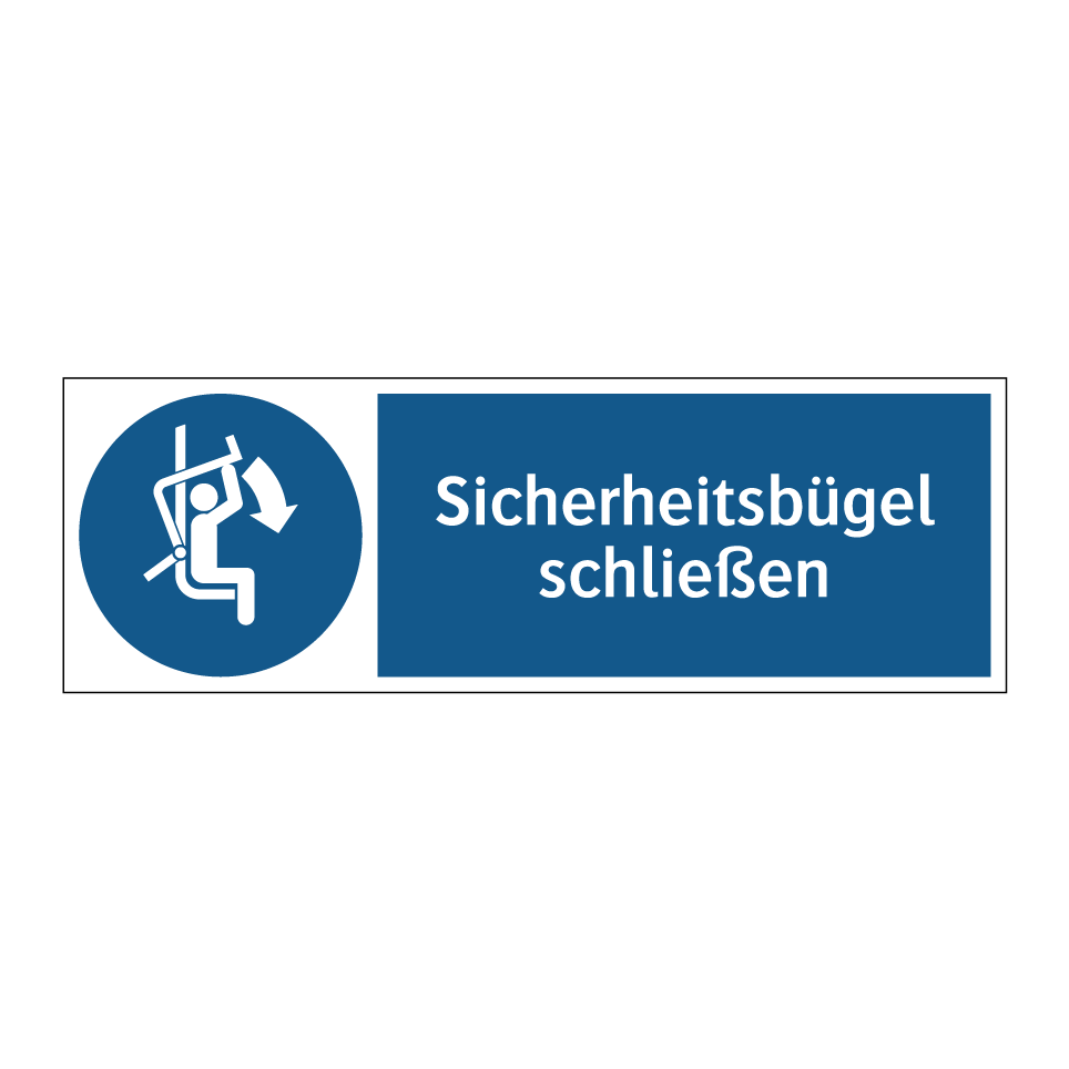 Sicherheitsbügel schließen