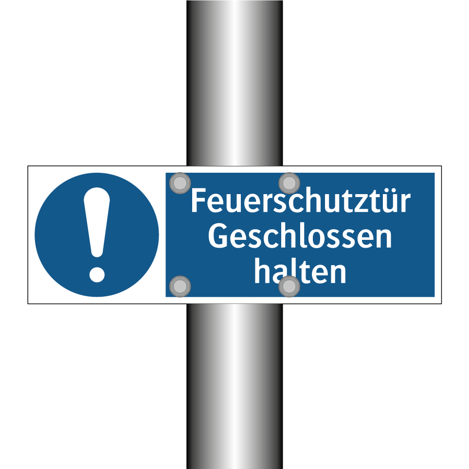 Feuerschutztür Geschlossen halten