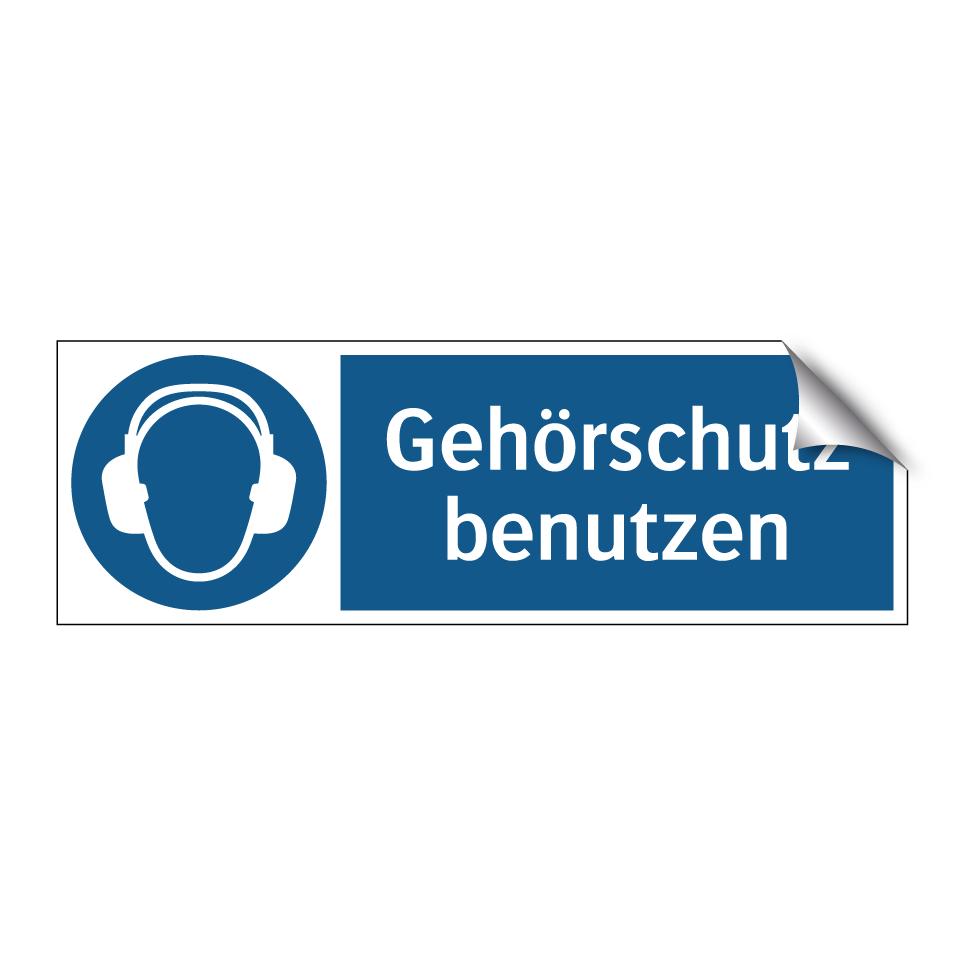 Gehörschutz benutzen
