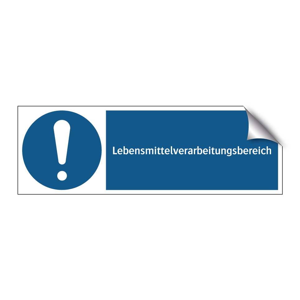Lebensmittelverarbeitungsbereich