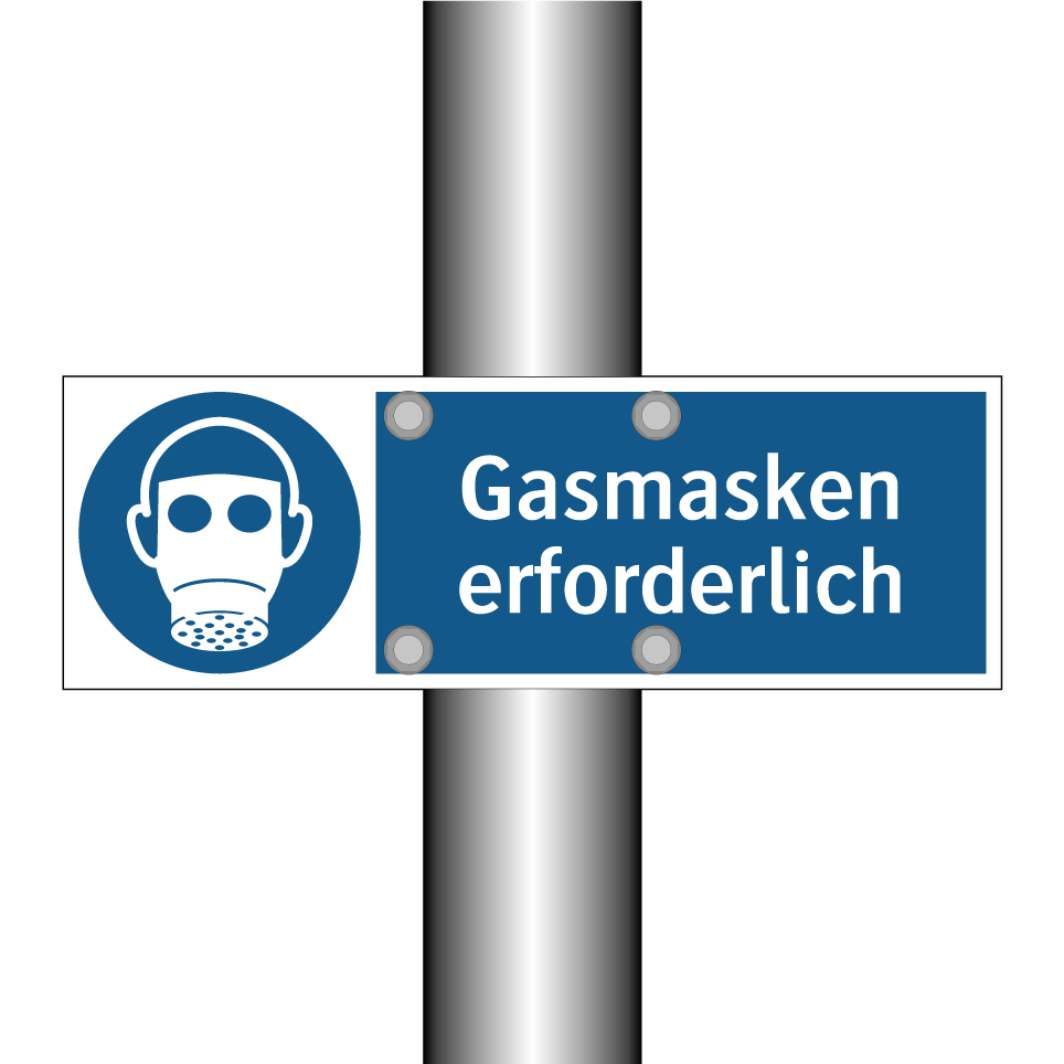 Gasmasken erforderlich