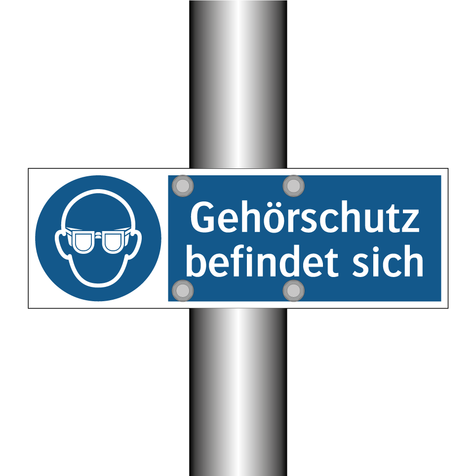 Gehörschutz befindet sich