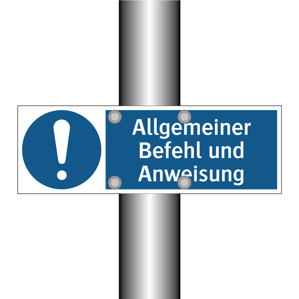 Allgemeiner Befehl und Anweisung