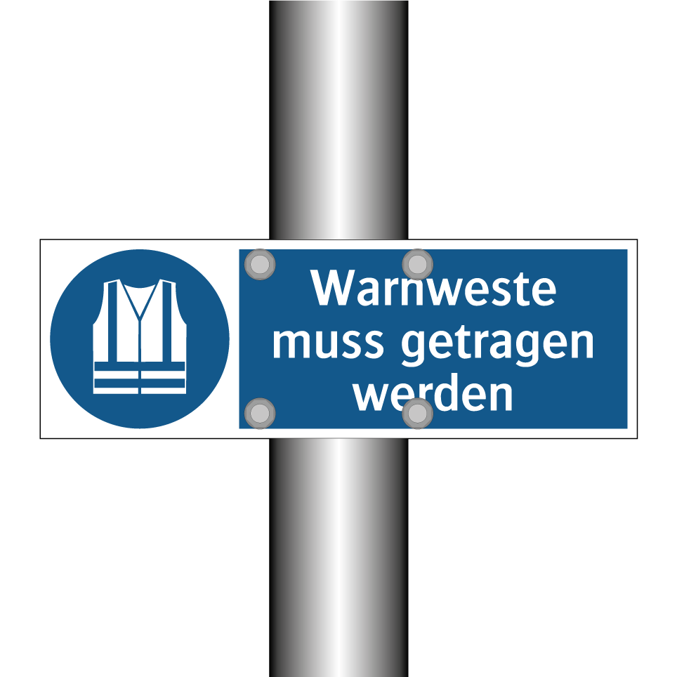 Warnweste muss getragen werden