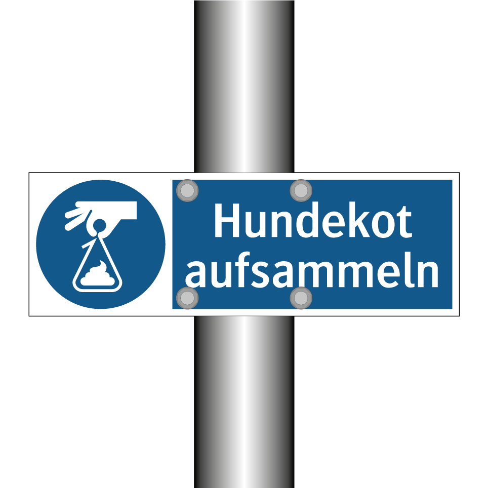 Hundekot aufsammeln