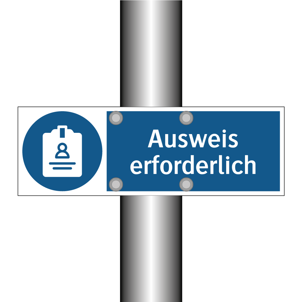 Ausweis erforderlich