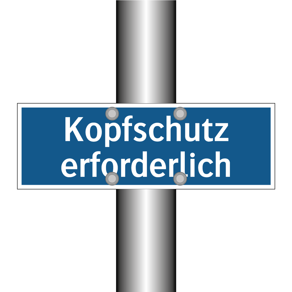 Kopfschutz erforderlich