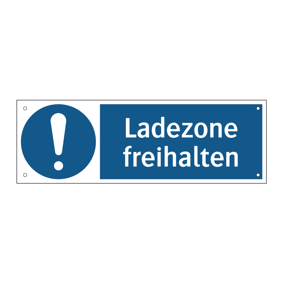 Ladezone freihalten