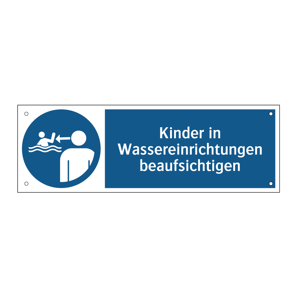 Kinder in Wassereinrichtungen beaufsichtigen
