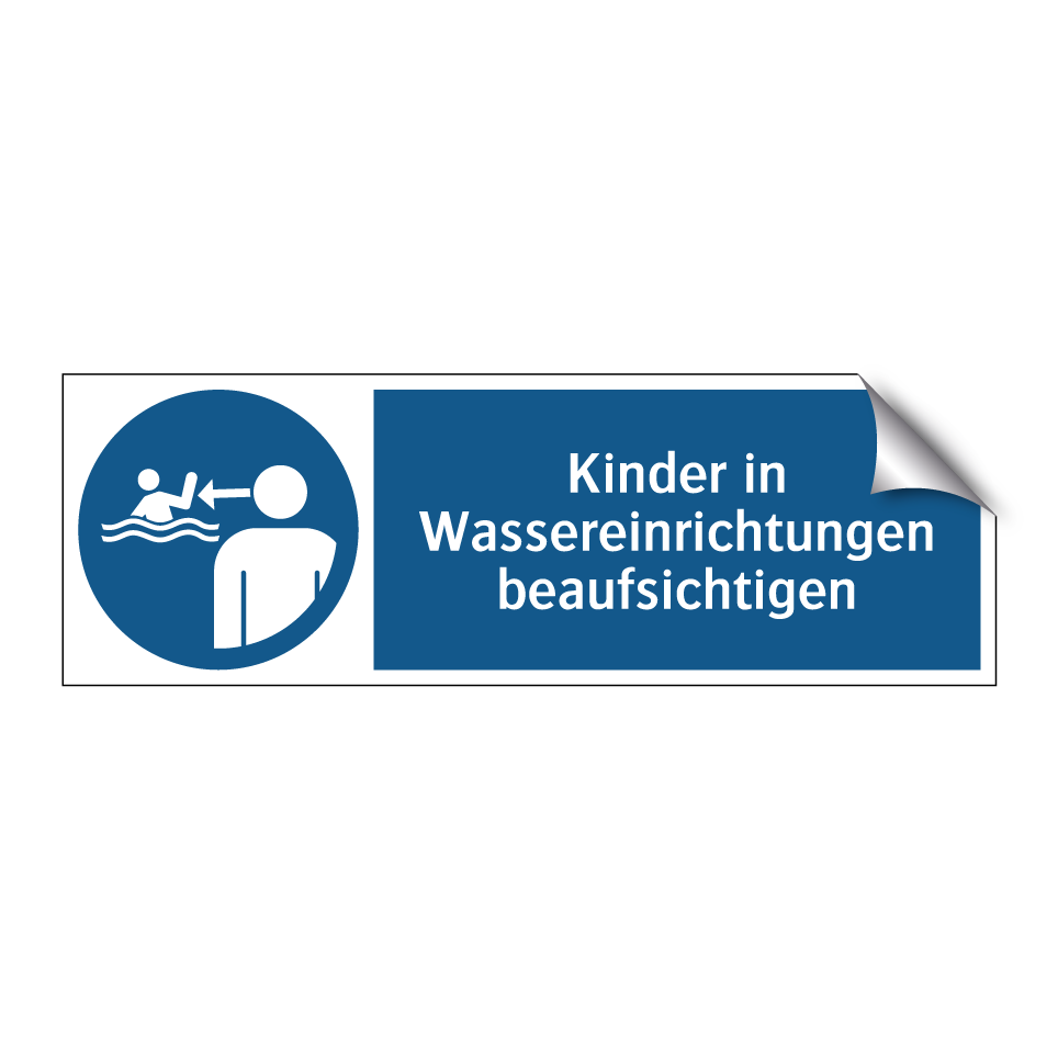Kinder in Wassereinrichtungen beaufsichtigen