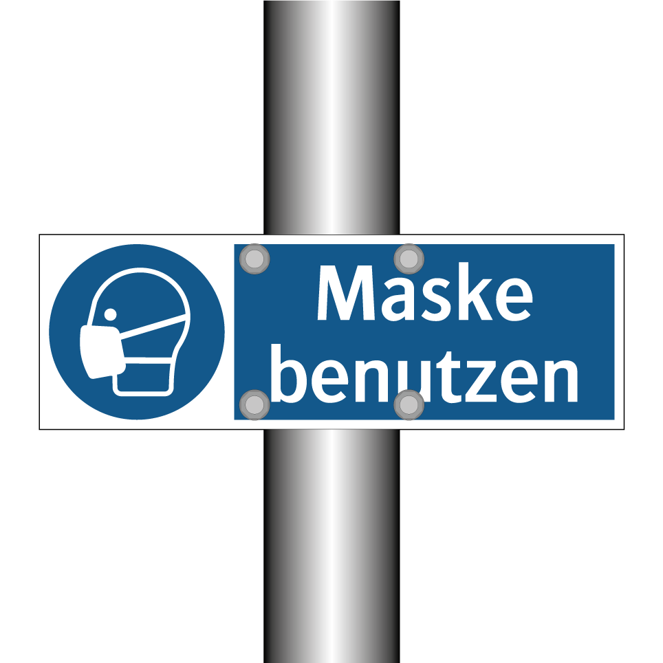 Maske benutzen